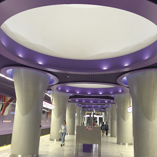 Metro Stations in Warsaw